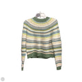 Sweater By American Eagle In Green & White, Size: Xs