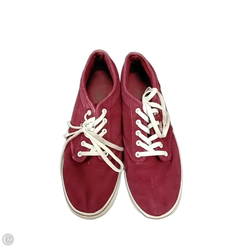 Shoes Sneakers By Vans In Purple, Size: 8