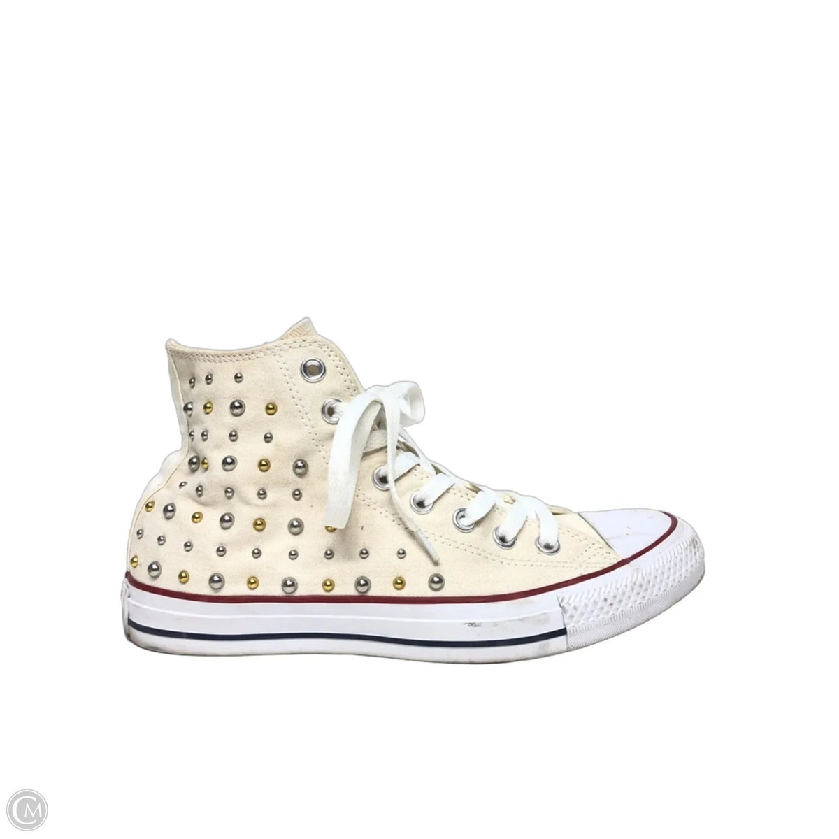 Shoes Sneakers By Converse In Cream, Size: 9