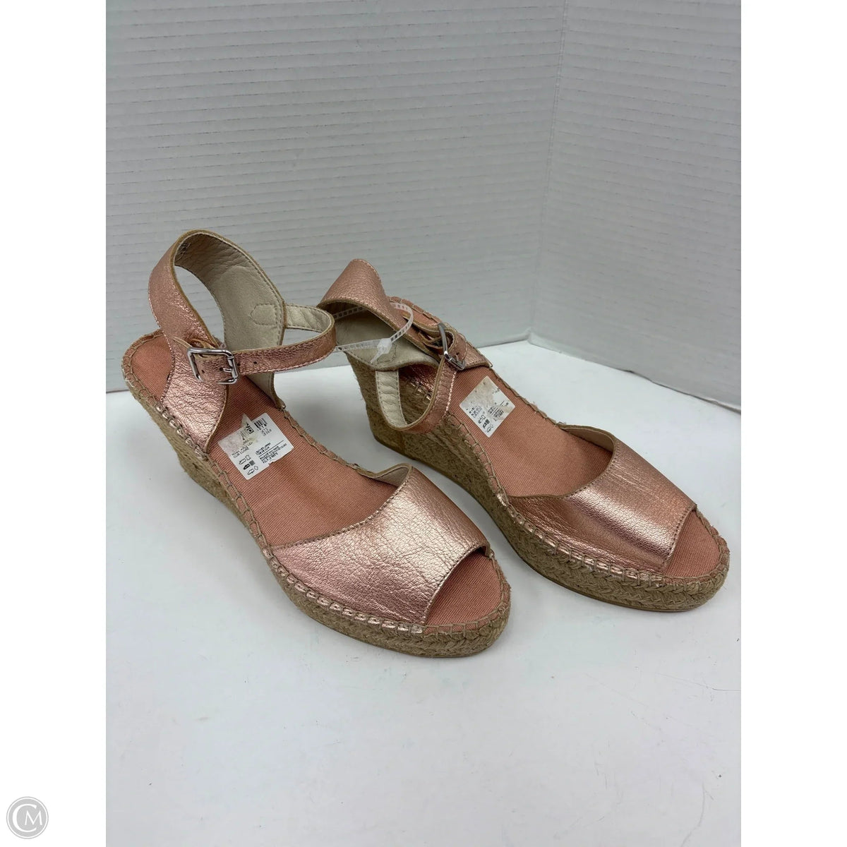 Sandals Heels Block By Clarks In Pink, Size: 9.5