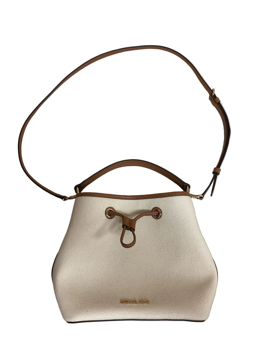 Crossbody Designer By Michael Kors In Tan, Size:Small