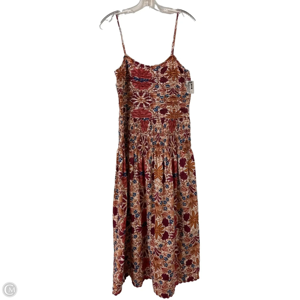Dress Casual Maxi By Olivaceous In Floral Print, Size: M