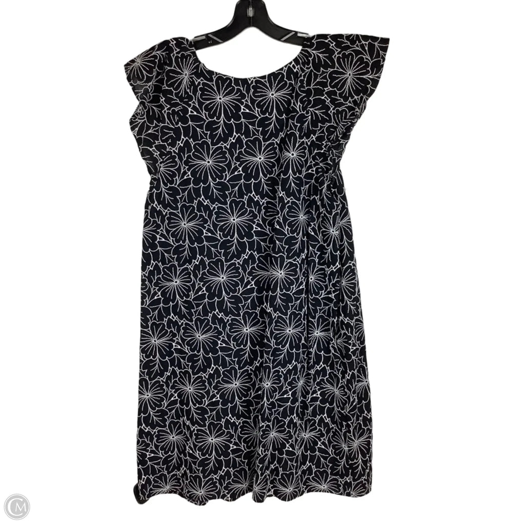 Dress Casual Short By Loft In Black & White, Size: Xl