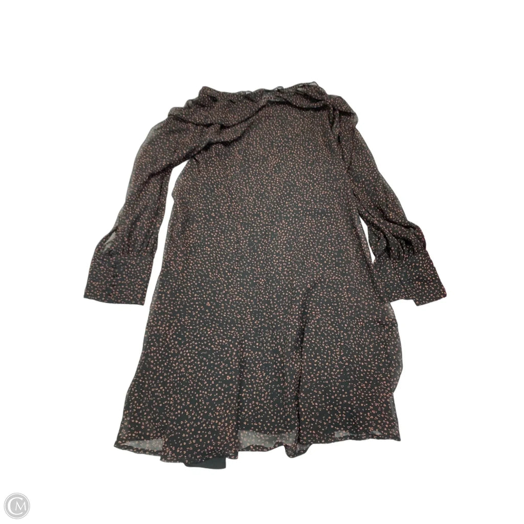 Dress Casual Midi By Cabi In Black & Red, Size: S