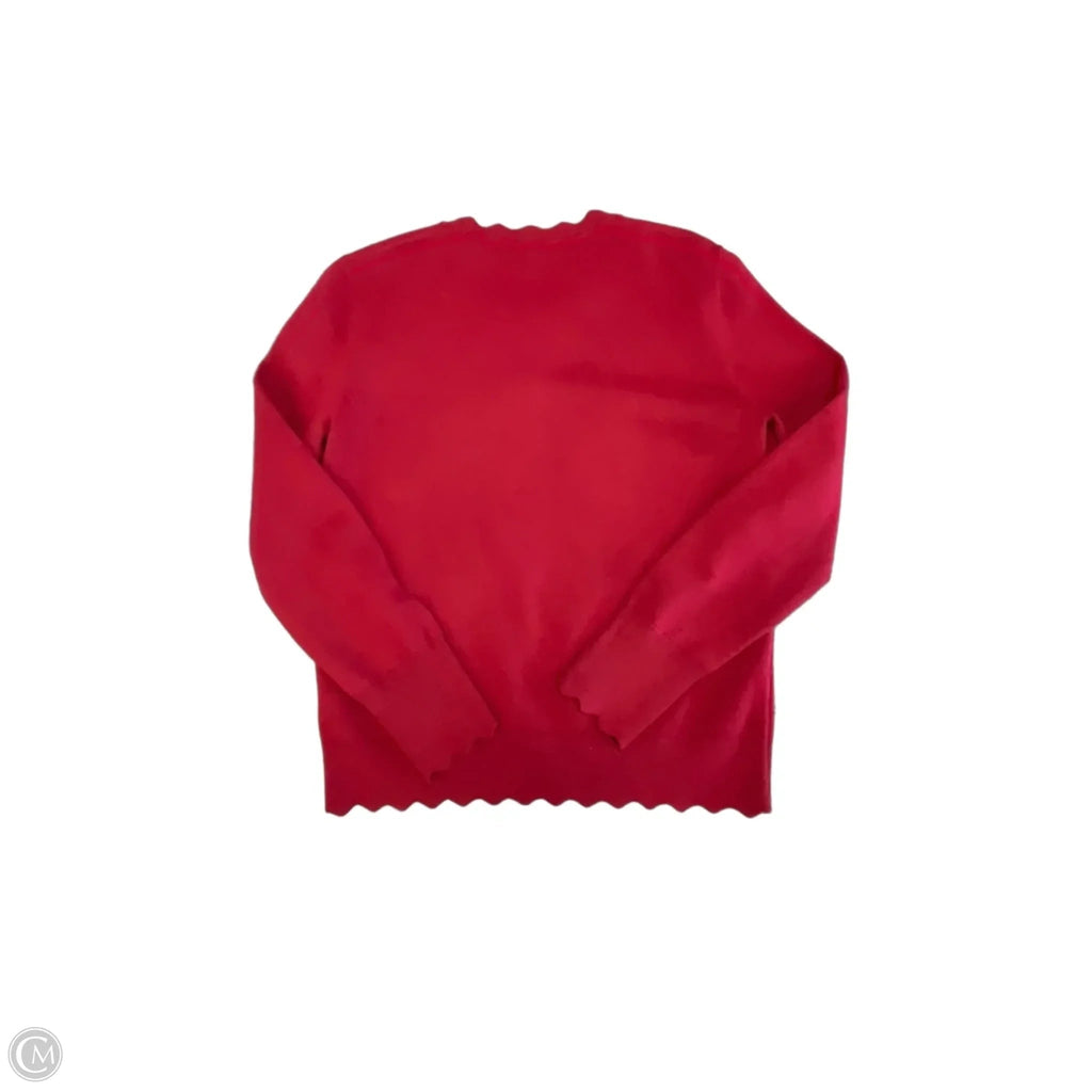Sweater By Clothes Mentor In Red, Size: M