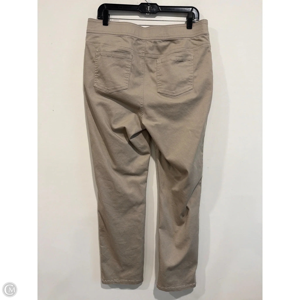 Pants Dress By Kim Rogers In Beige, Size: 12
