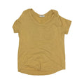 Top Ss By Double Zero In Yellow, Size:S