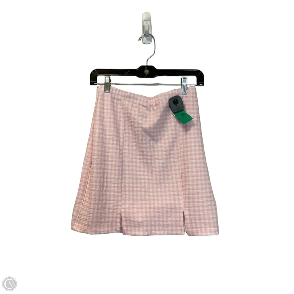 Skirt Midi By Ultra Flirt In Pink, Size: L