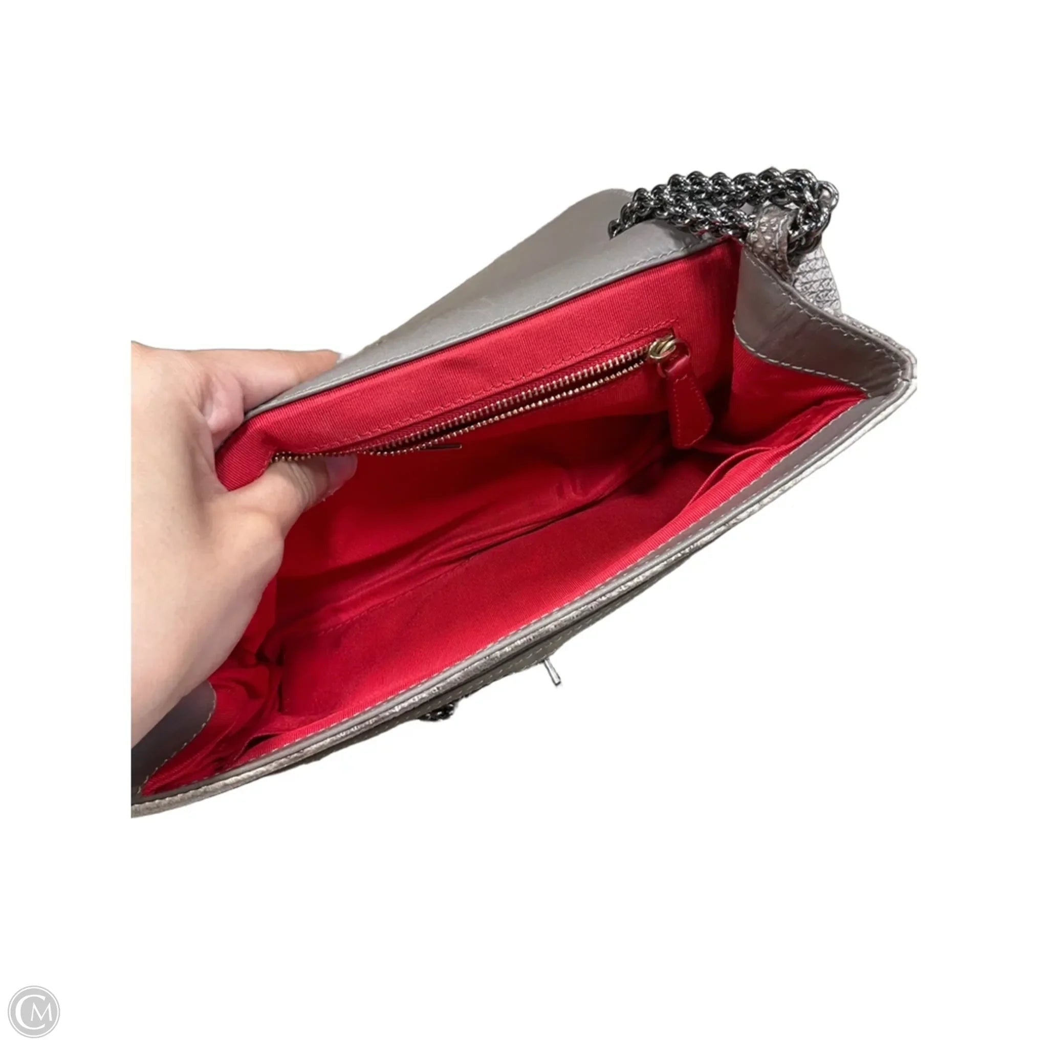 Handbag Luxury Designer By Christian Louboutin, Size: Medium