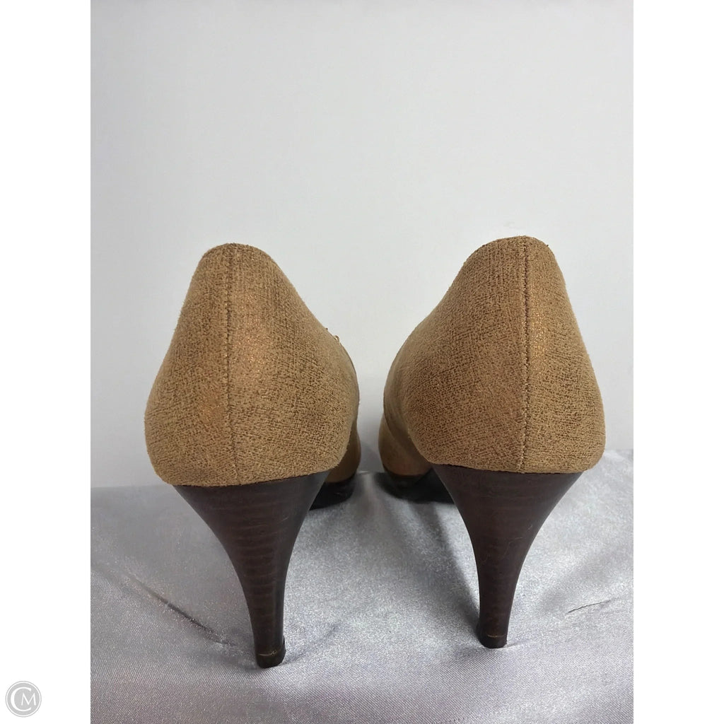 Shoes Heels Kitten By Bandolino In Brown, Size: 8