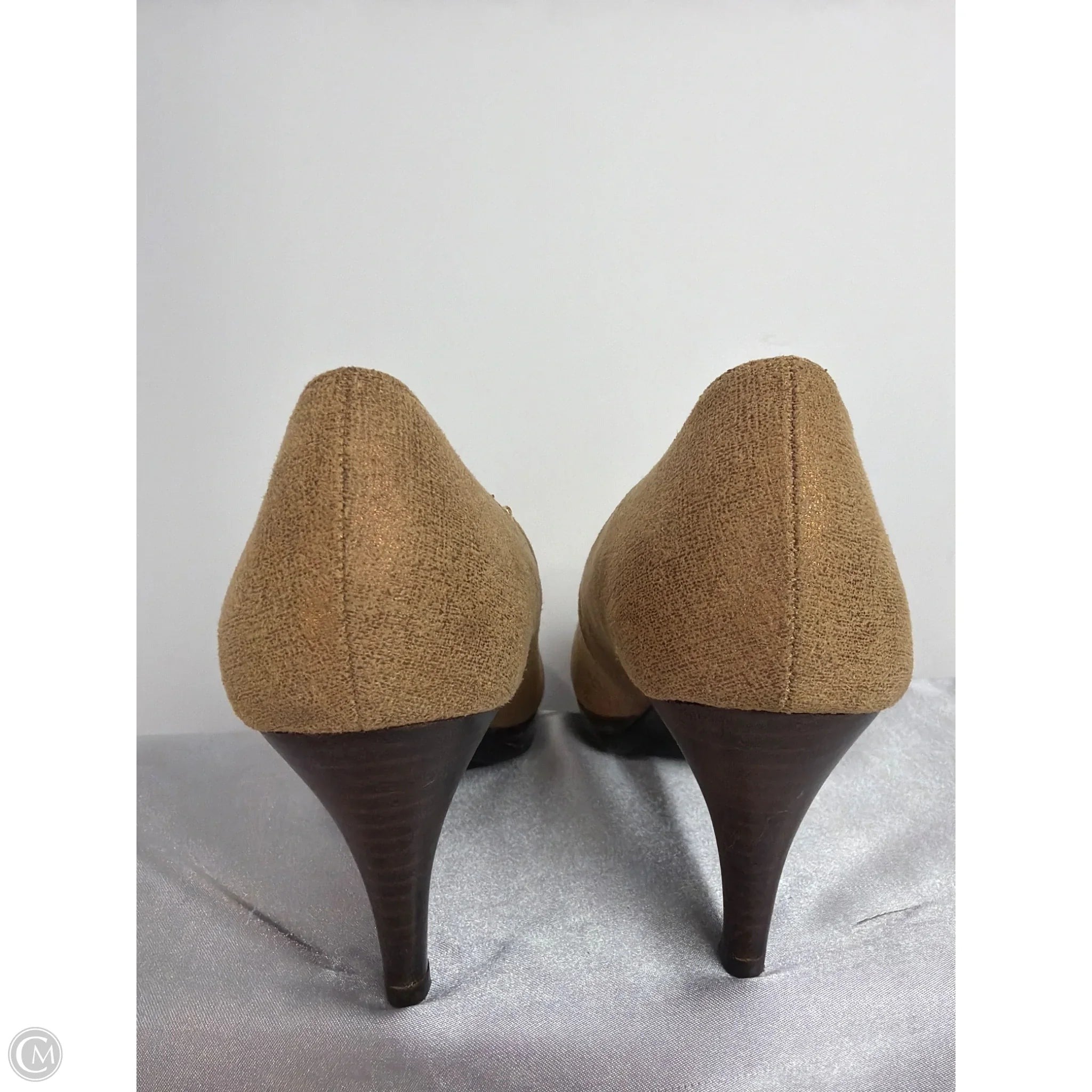 Shoes Heels Kitten By Bandolino In Brown, Size: 8