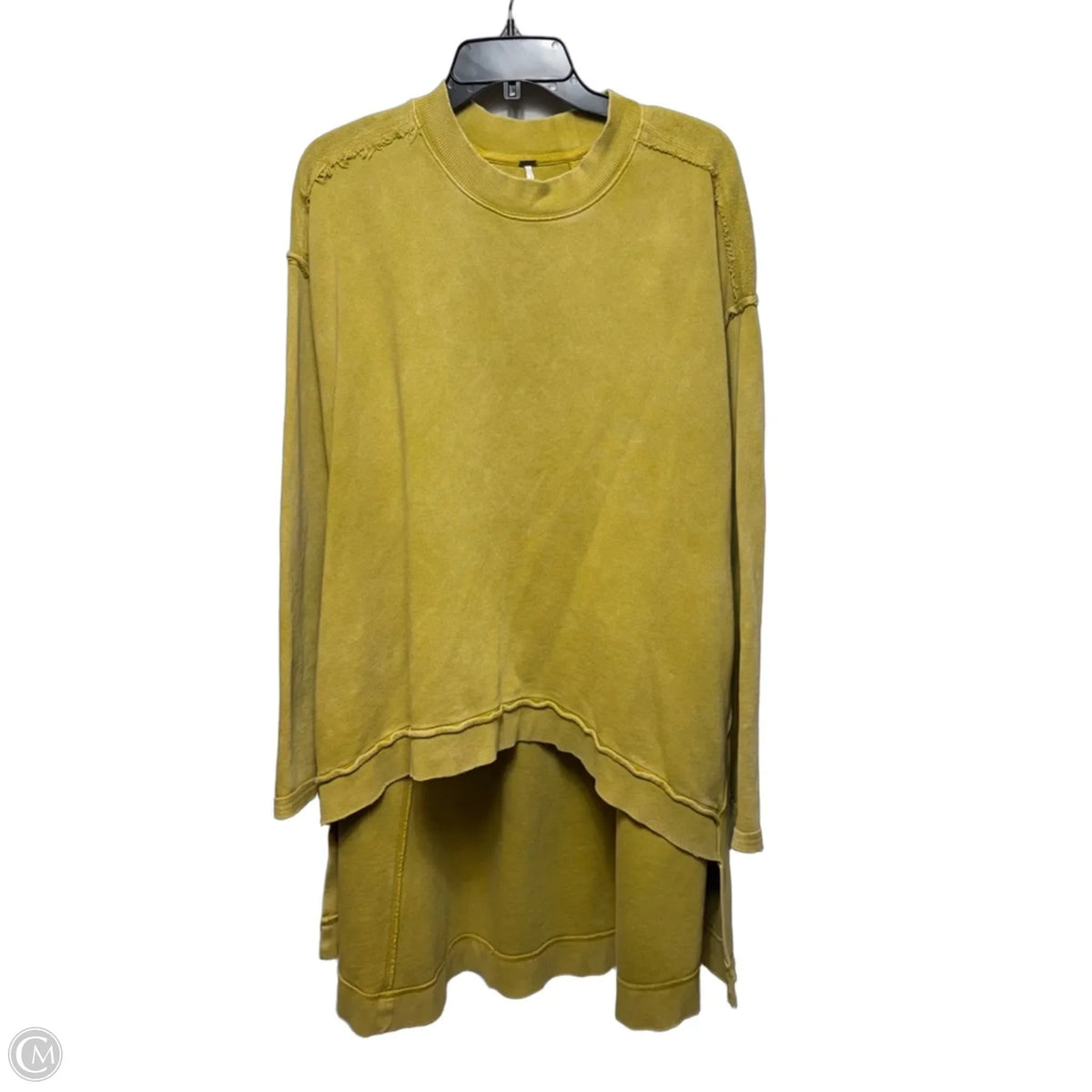 Top Long Sleeve By Free People In Tie Dye Print, Size: M