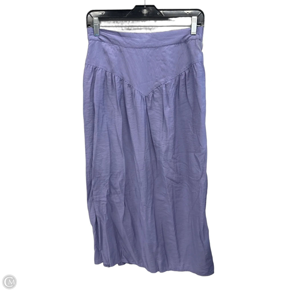 Skirt Midi By A New Day In Purple, Size: 4