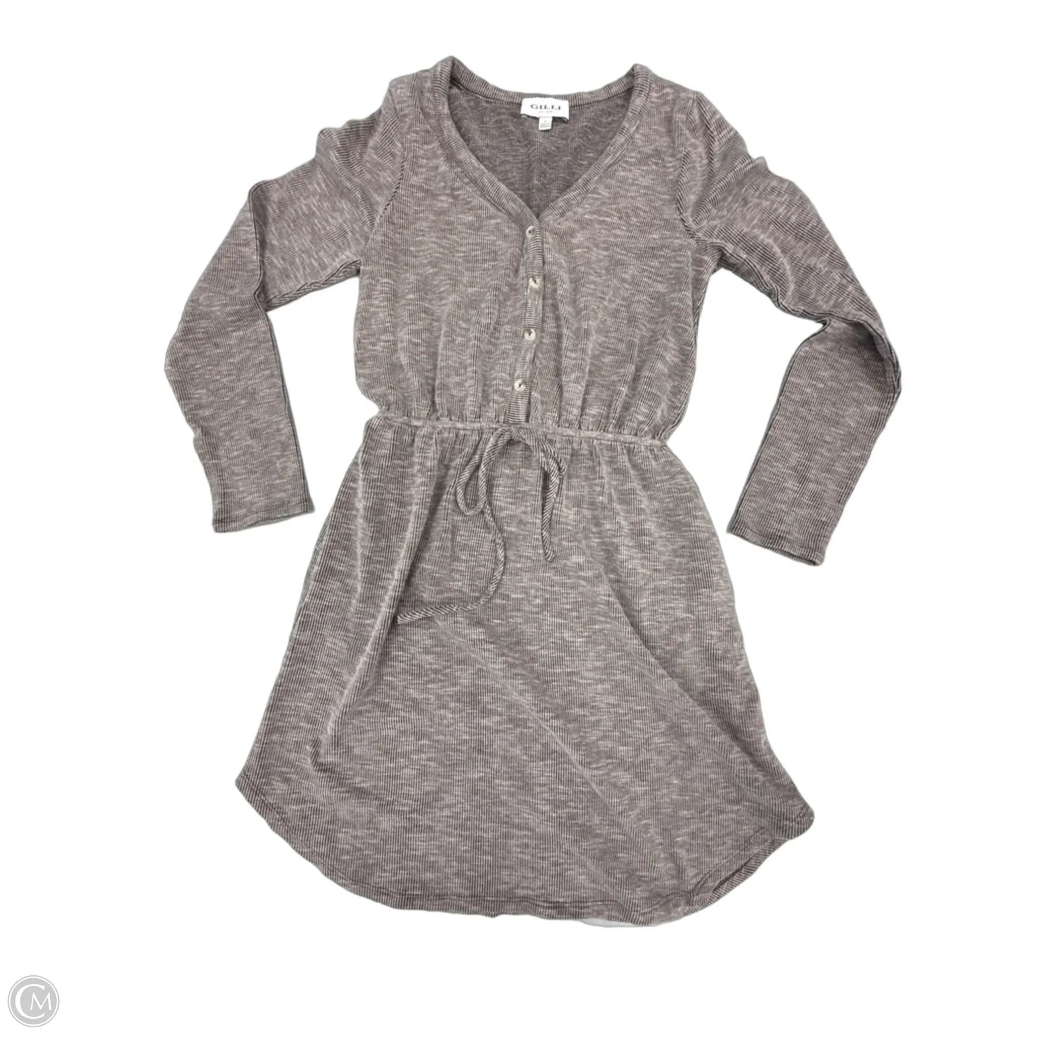 Dress Casual Short By Gilli In Brown, Size: S
