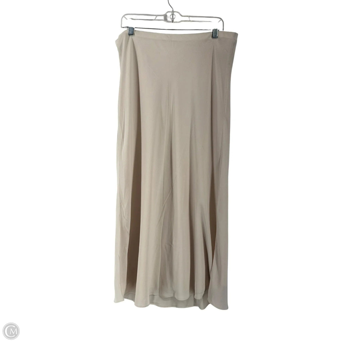 Skirt Maxi By Abercrombie And Fitch In Beige, Size: L