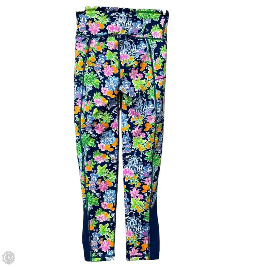 Pants Designer By Lilly Pulitzer In Floral Print, Size: Xxs