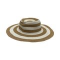 Hat Sun By Time And Tru In Tan & White