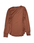 Top Ls By Ofeefan In Orange, Size:L
