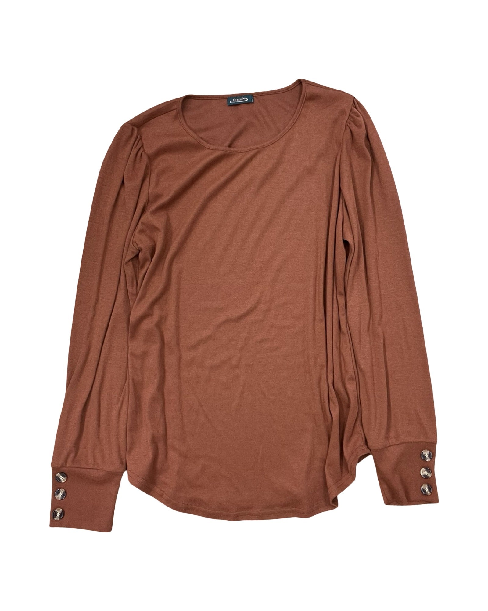 Top Ls By Ofeefan In Orange, Size:L