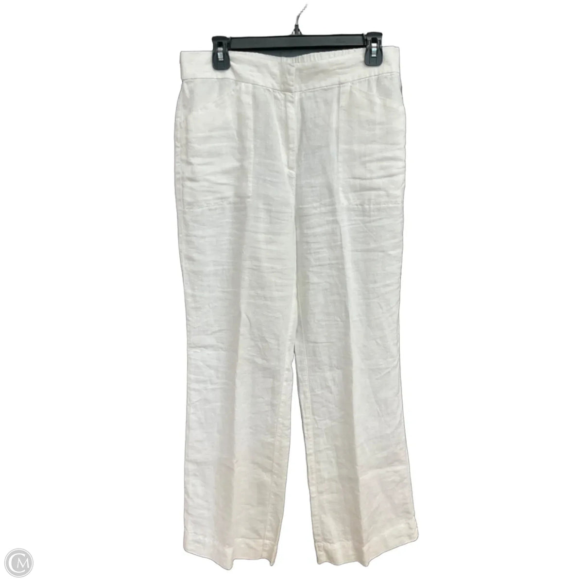 Pants Linen By Chicos In White, Size: 6