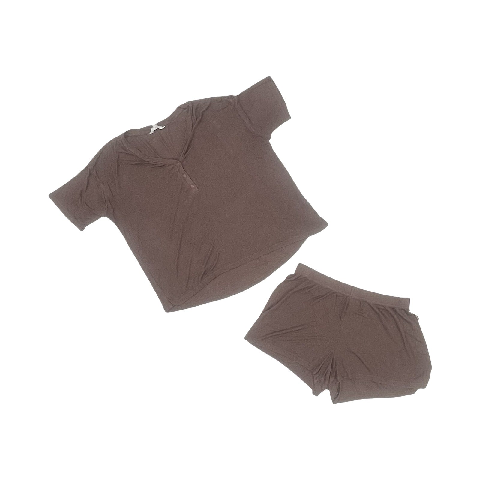 Lounge Set Shorts By Danskin In Brown, Size:S