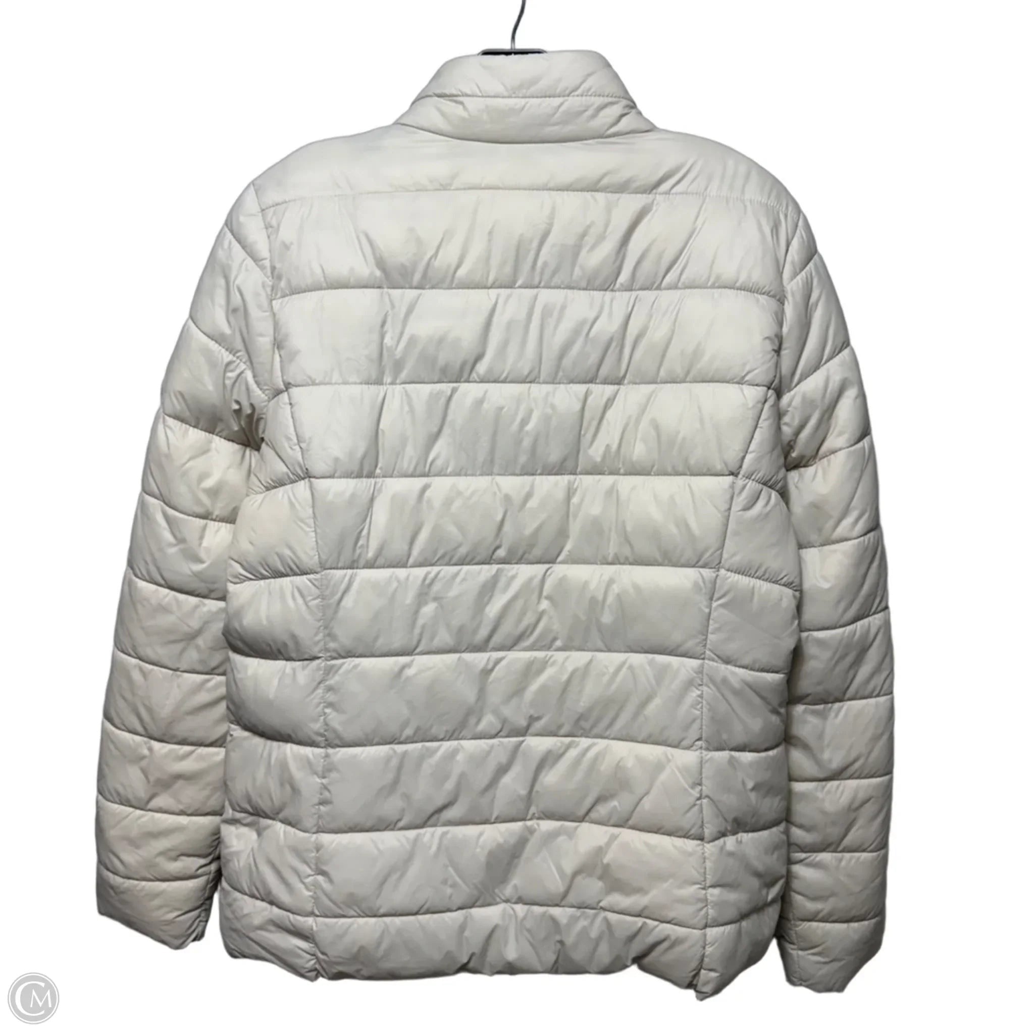 Jacket Puffer & Quilted By Waikiki Classic In Cream, Size: M (40)