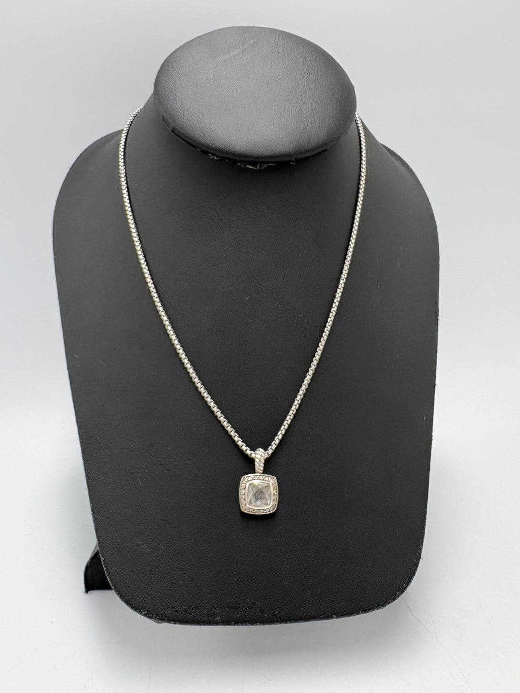 David Yurman Petite Albion Pendant Luxury Necklace