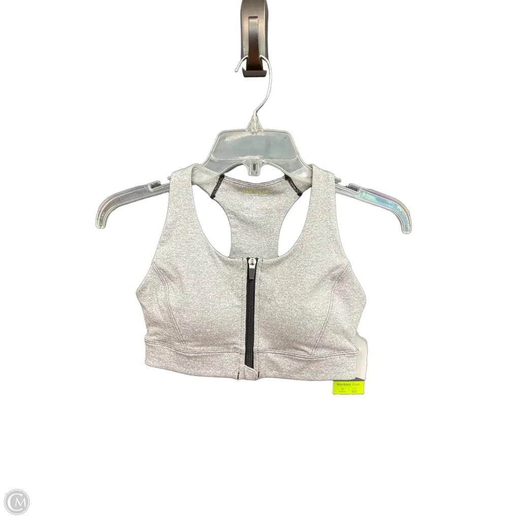 Athletic Bra By Tek Gear In Grey, Size: Xs