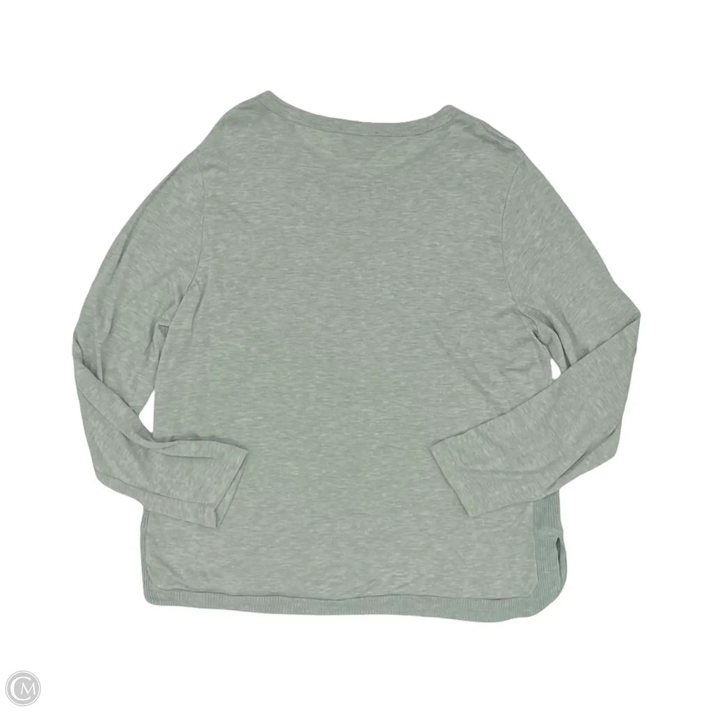 Top Long Sleeve By Charlie Paige In Green, Size: Xl