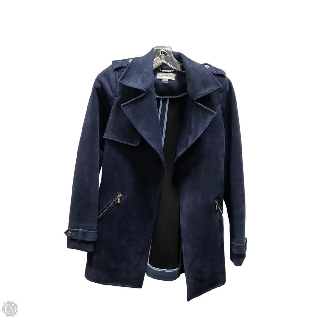 Jacket Other By Calvin Klein In Blue, Size: Xsp