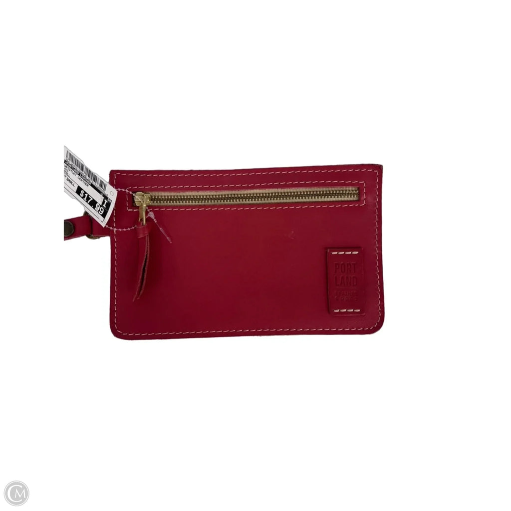 Wristlet Leather By Portland Leather, Size: Small
