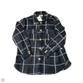 New! Jacket Faux Fur & Sherpa By Z Supply In Plaid Pattern, Size: L