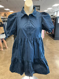 Dress Casual Short By Tcec In Navy, Size:M
