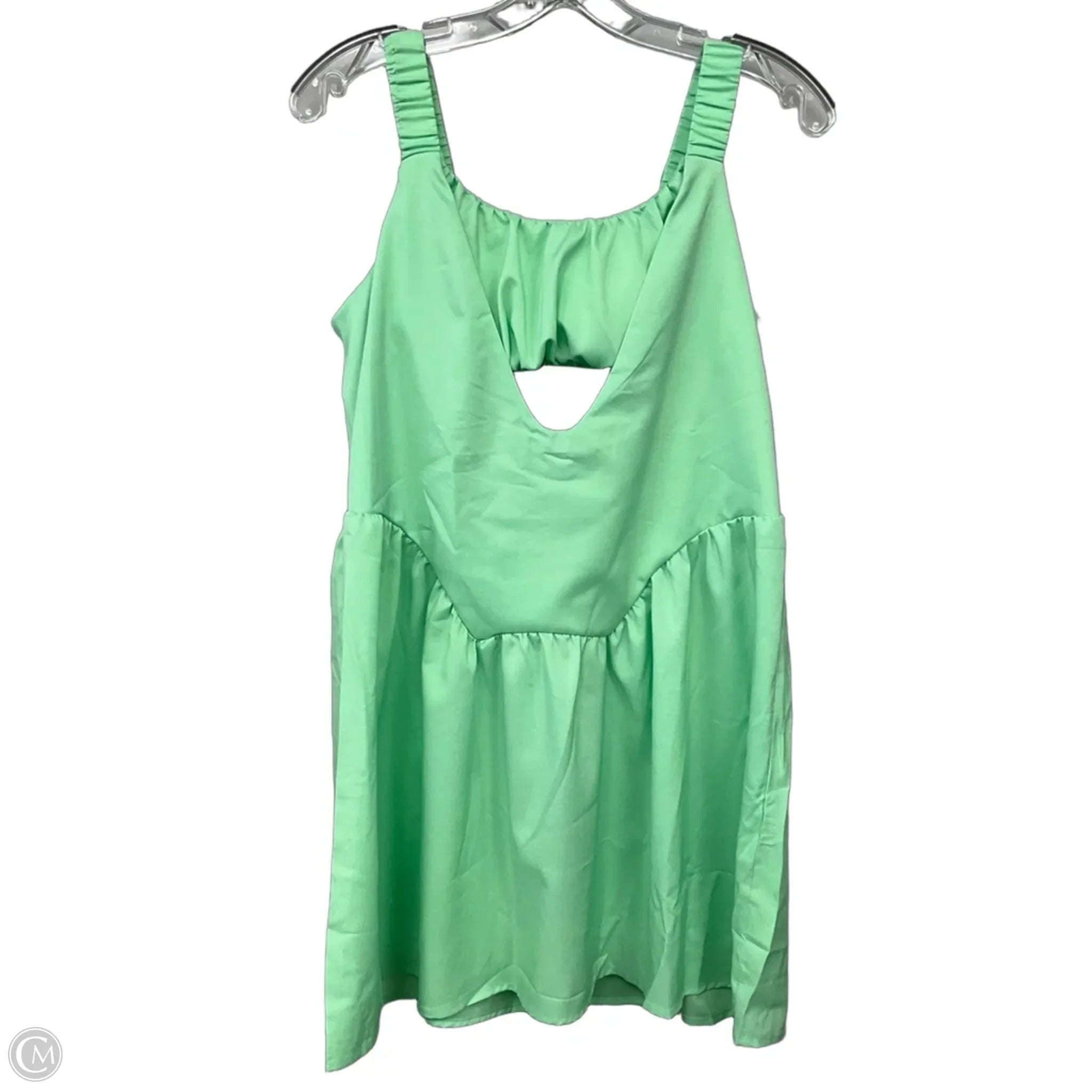 Dress Casual Short By Cmf In Green, Size: M