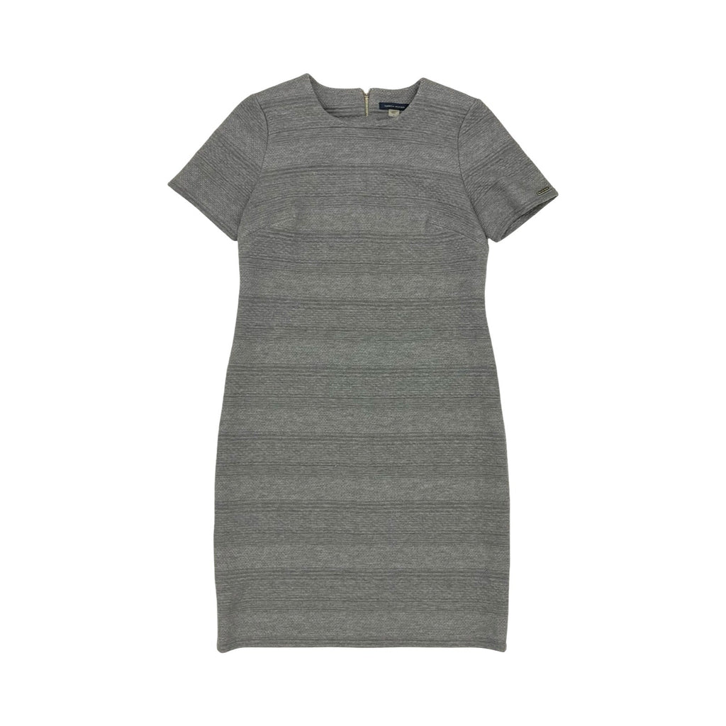 Dress Work By Tommy Hilfiger In Grey, Size:6