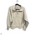 Athletic Jacket By Old Navy In Beige, Size: Xxl