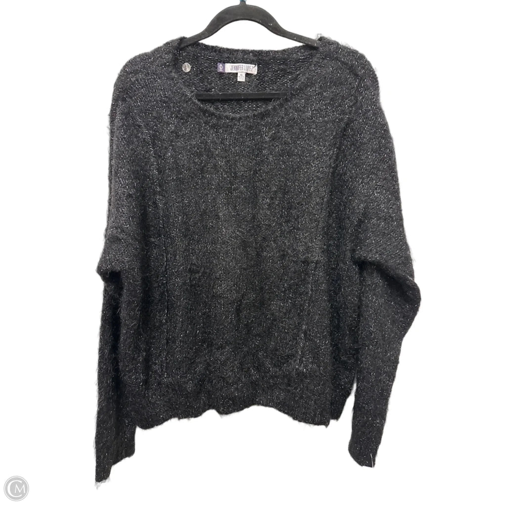 Sweater By Jennifer Lopez In Black, Size: Xl