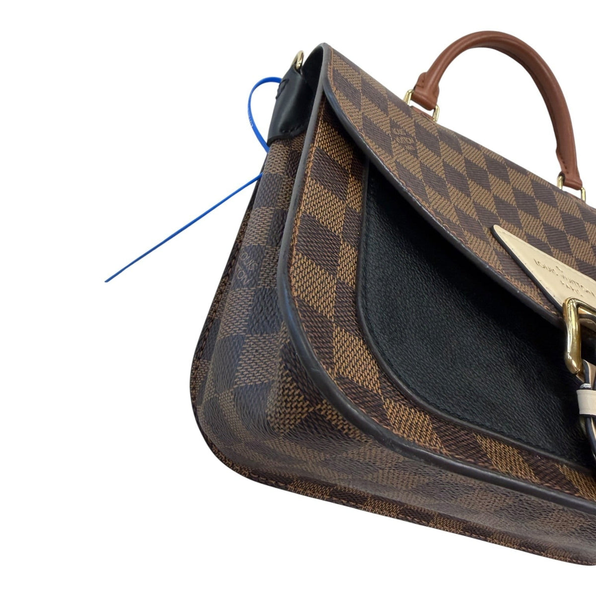 Handbag Luxury Designer By Louis Vuitton In Brown, Size:Medium