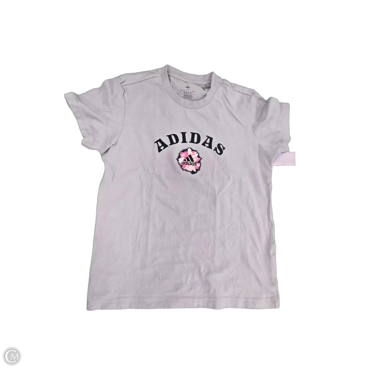Top Short Sleeve By Adidas In Purple, Size: S