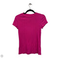Top Short Sleeve Basic By A New Day In Pink, Size: Xs