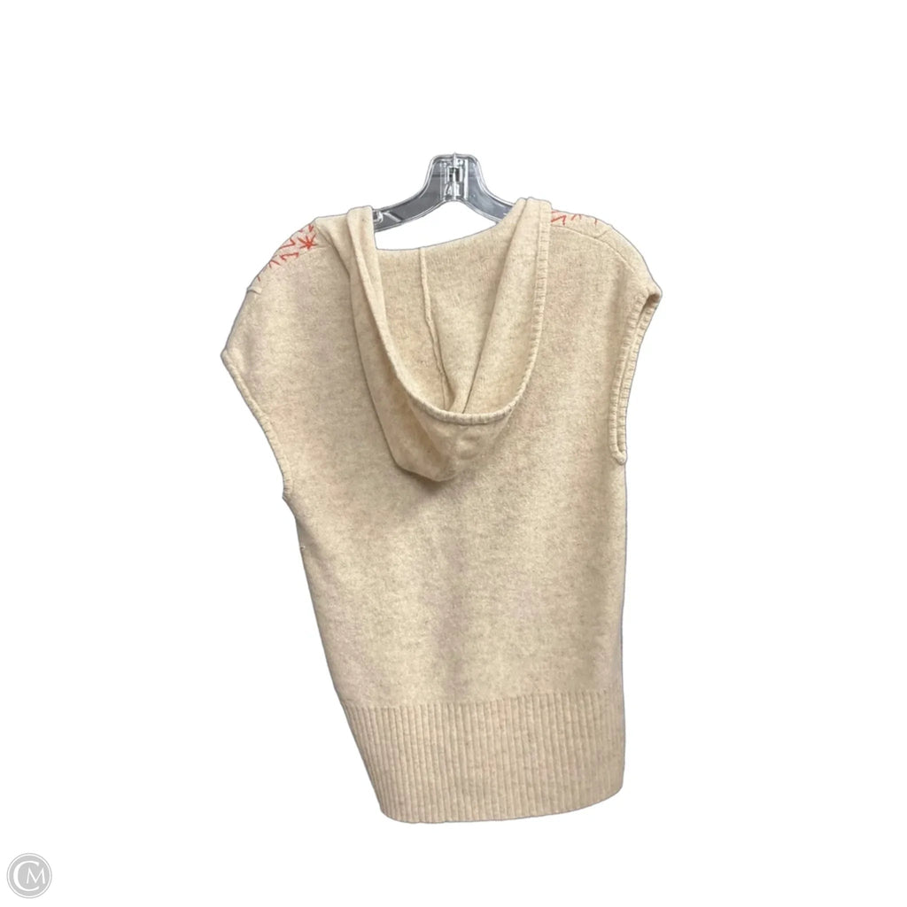 Vest Faux Fur & Sherpa By Free People In Tan, Size: Xs