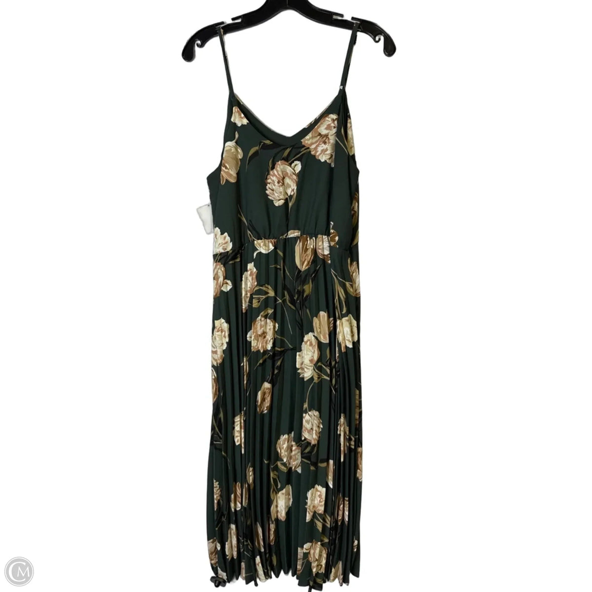 Dress Casual Midi By A New Day In Green, Size: Xl