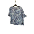 Top Short Sleeve By Clothes Mentor In Blue & Purple, Size: S