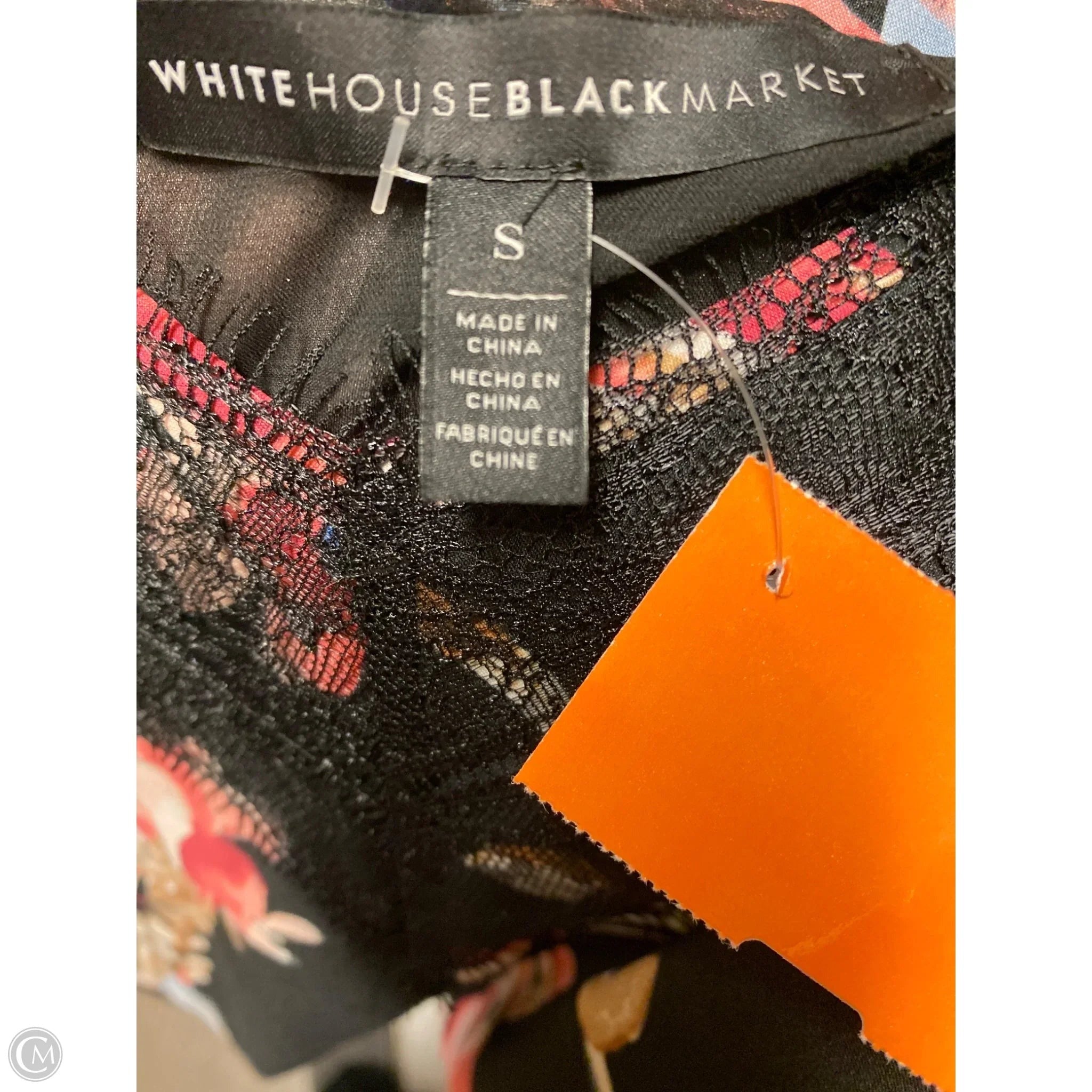 Dress Casual Midi By White House Black Market In Floral Print, Size: S