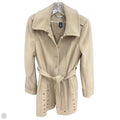 Coat Trench Coat By White House Black Market In Tan, Size: S