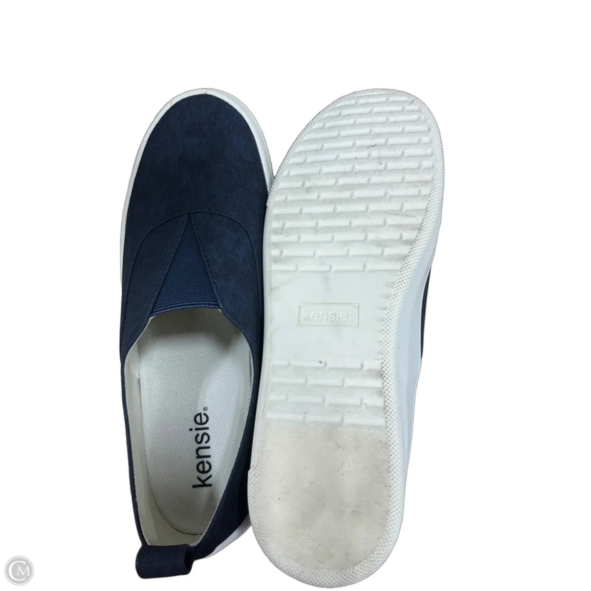 Shoes Sneakers By Kensie In Navy, Size: 7