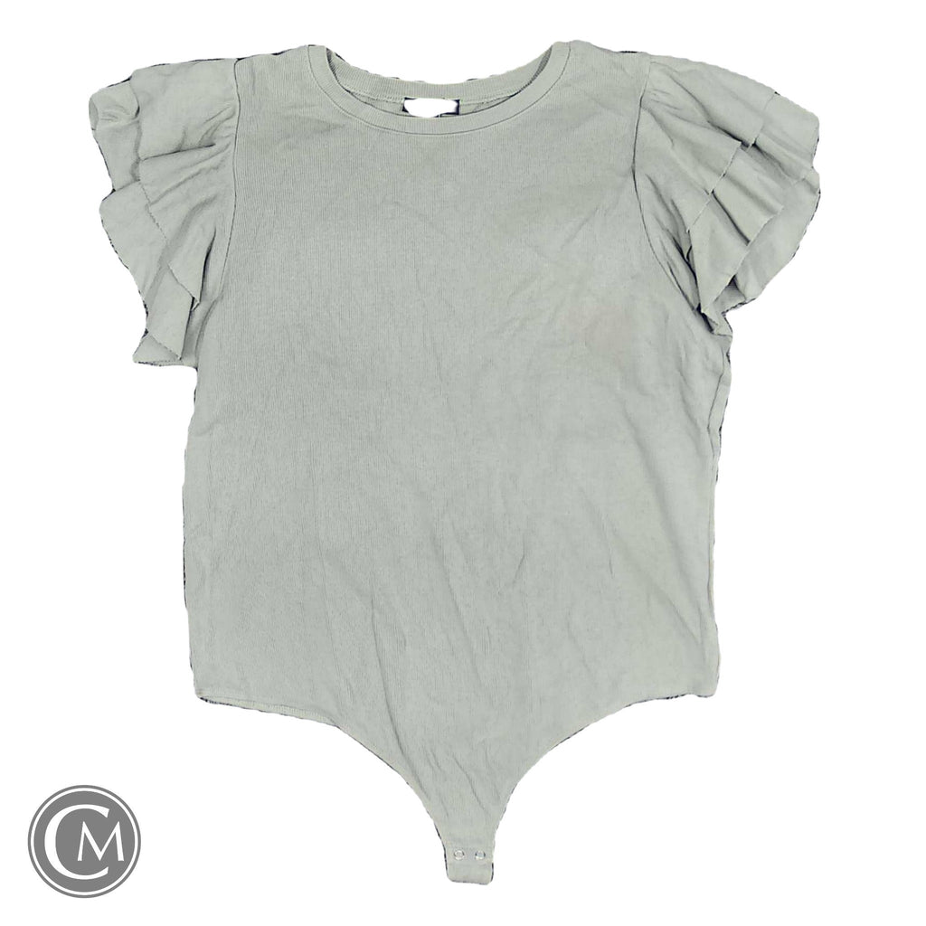 Bodysuit By Express In Green, Size: Xl