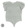 Bodysuit By Express In Green, Size: Xl