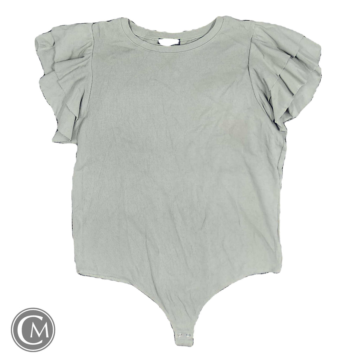 Bodysuit By Express In Green, Size: Xl