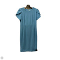 Dress Casual Midi By Calvin Klein In Blue, Size: M